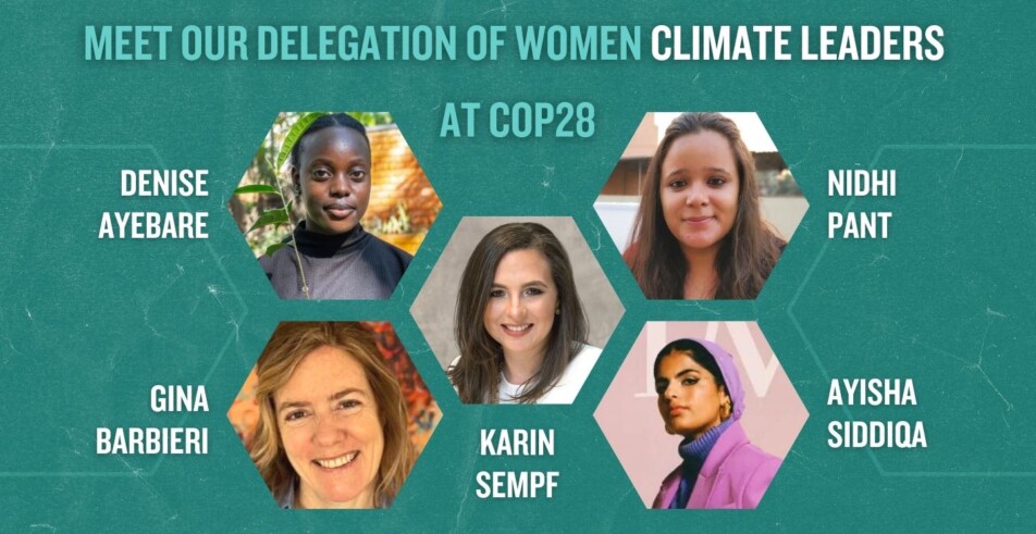 Meet Our Delegation of Women Climate Leaders Attending COP 28 - Vital Voices