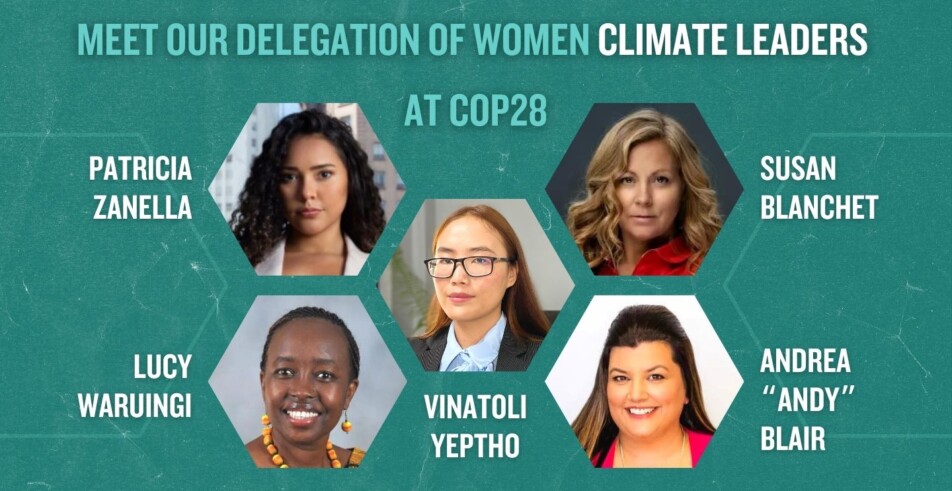 Meet Our Delegation of Women Climate Leaders Attending COP 28 - Vital Voices